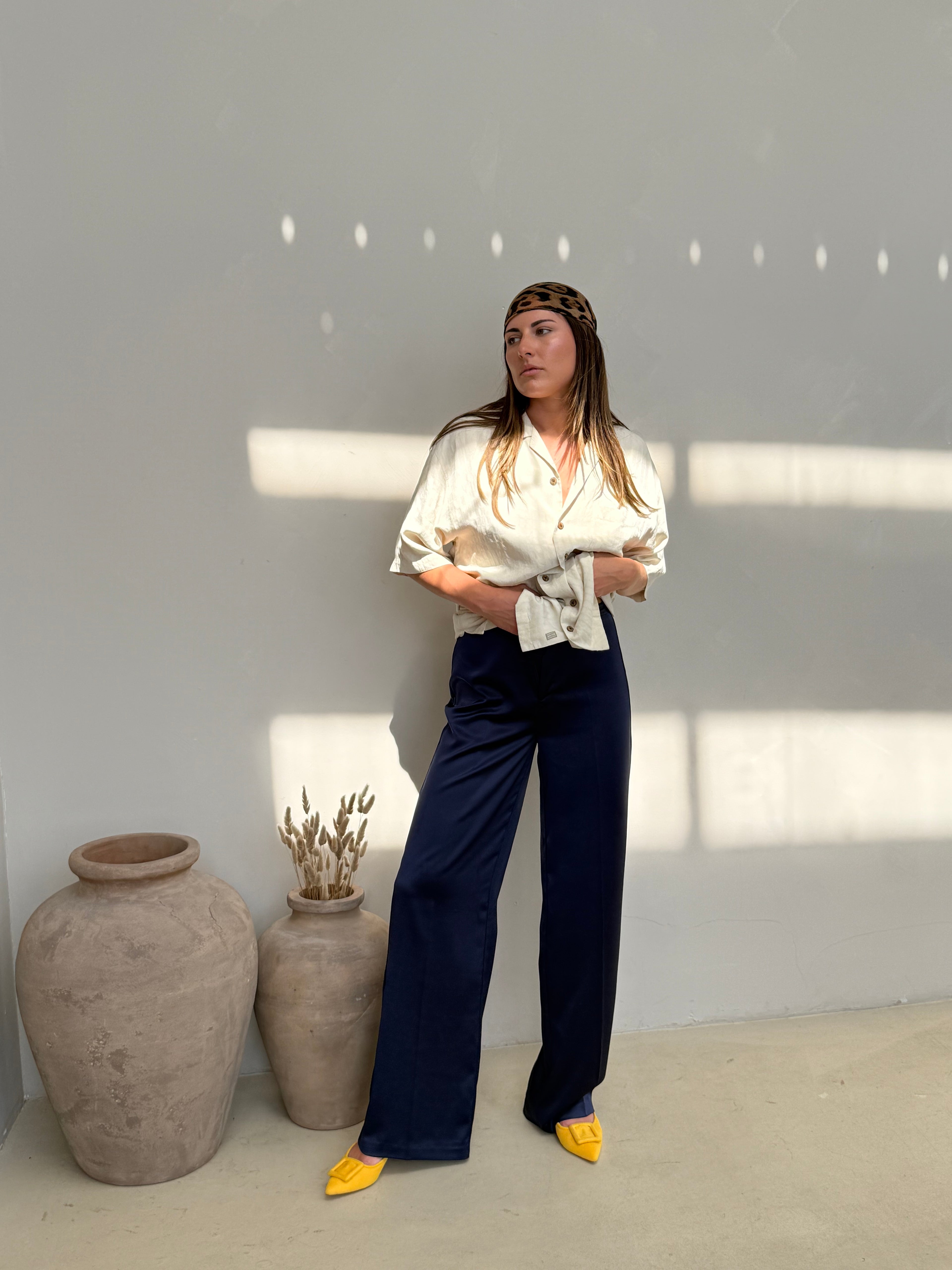 Luna Satin Trouser